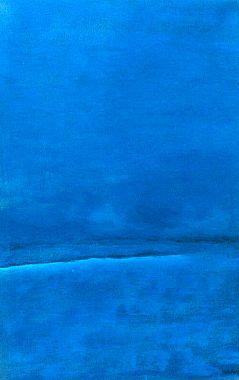 Komposition in Blau II von Schröger, Bernadette