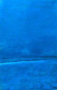 Komposition in Blau II von Schröger, Bernadette