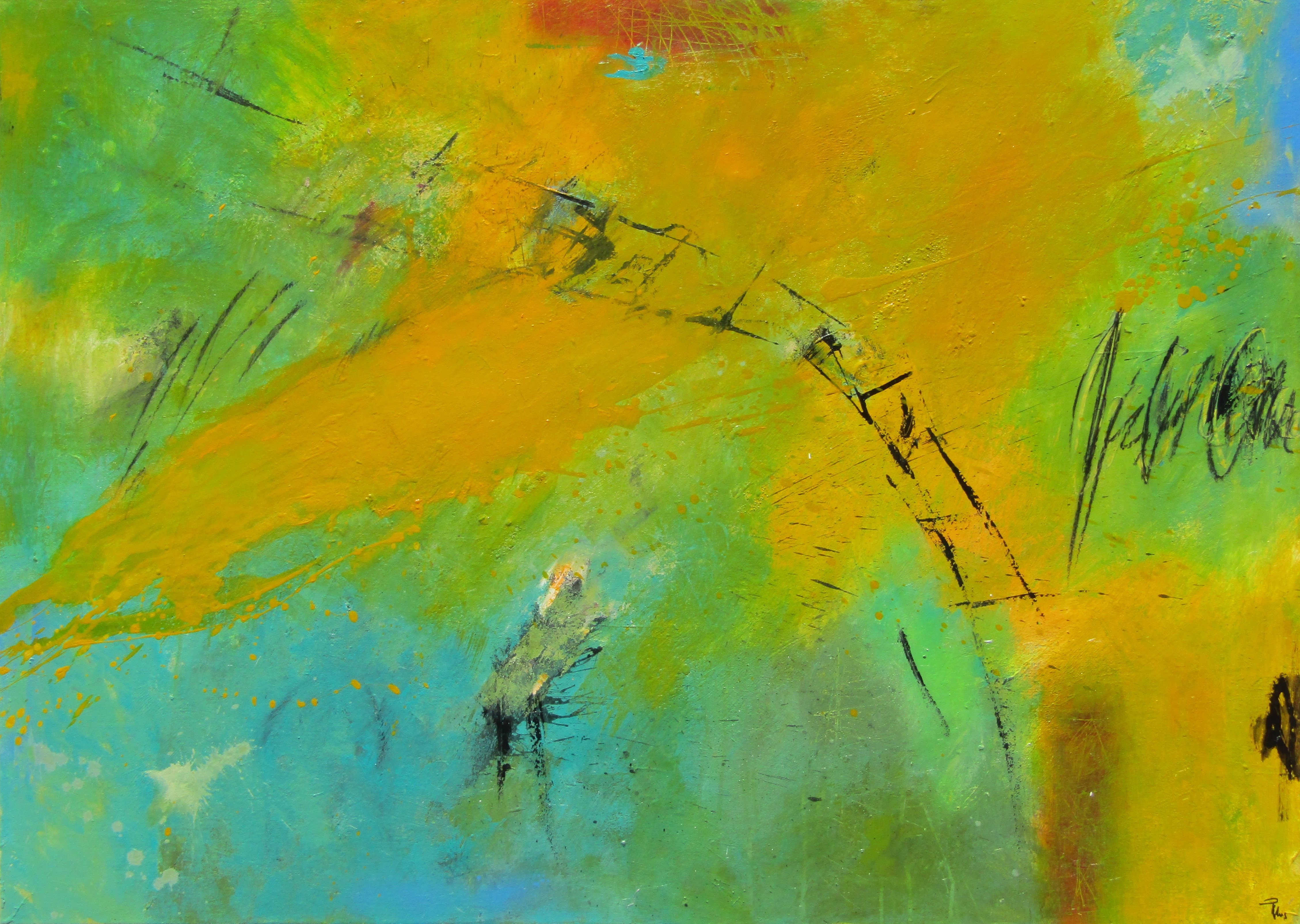 "Süchtig nach Gelb" von Klos, Petra