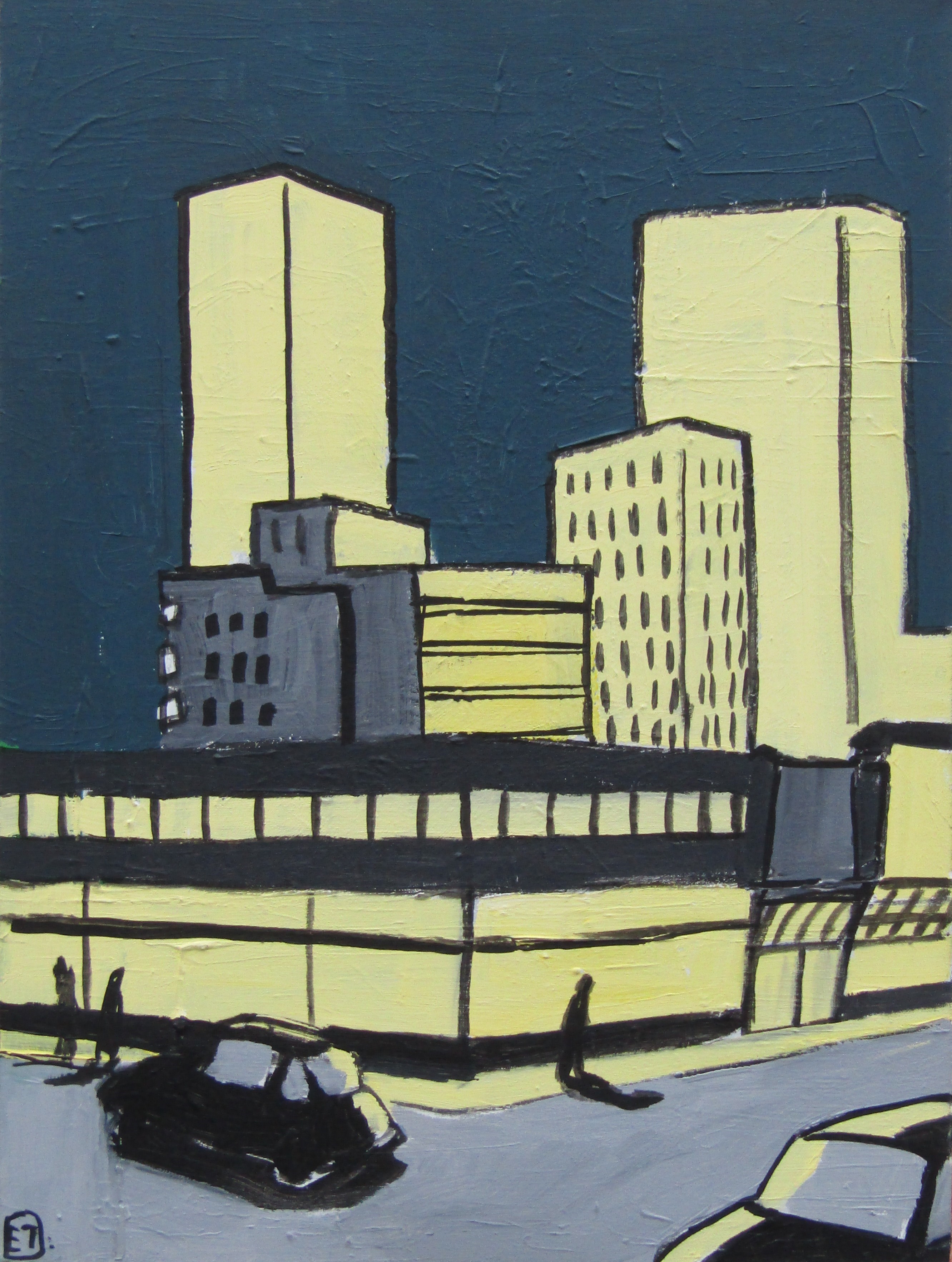 City by night 9 von Tornado, Eddy