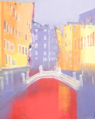 Venedig in Rot von Bilke, Margit