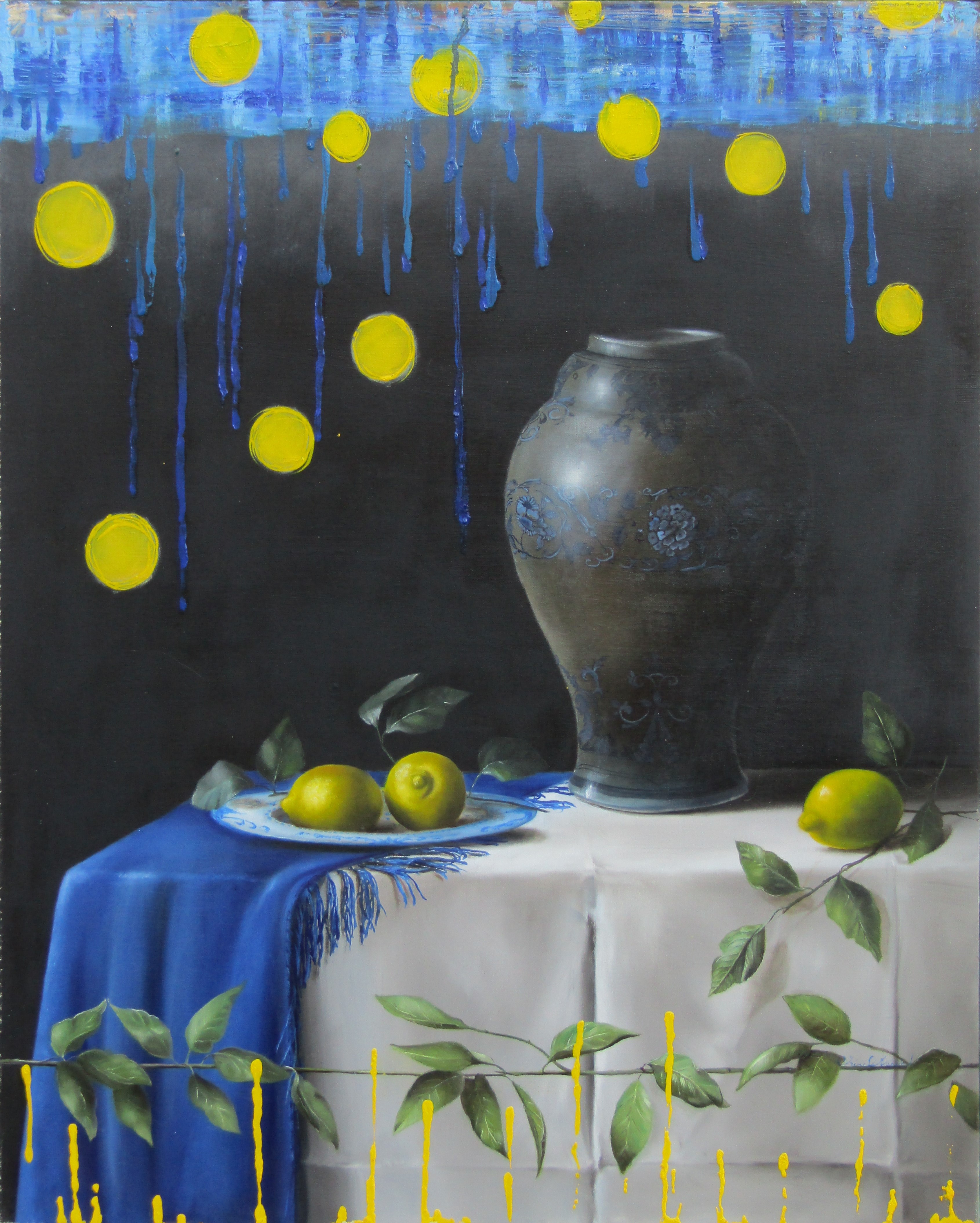 Nature morte aux citrons  von Ivancic, Irene