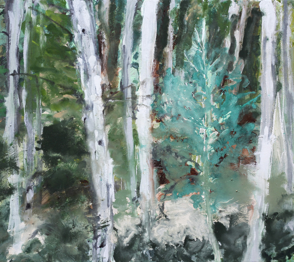 Helle Bäume  von Goerke, Gabriele