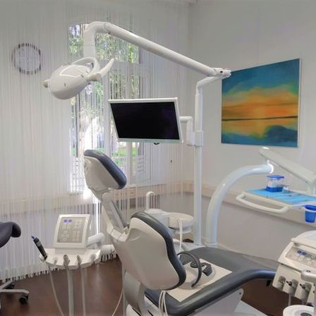 Kunst mieten Zahnarztpraxis