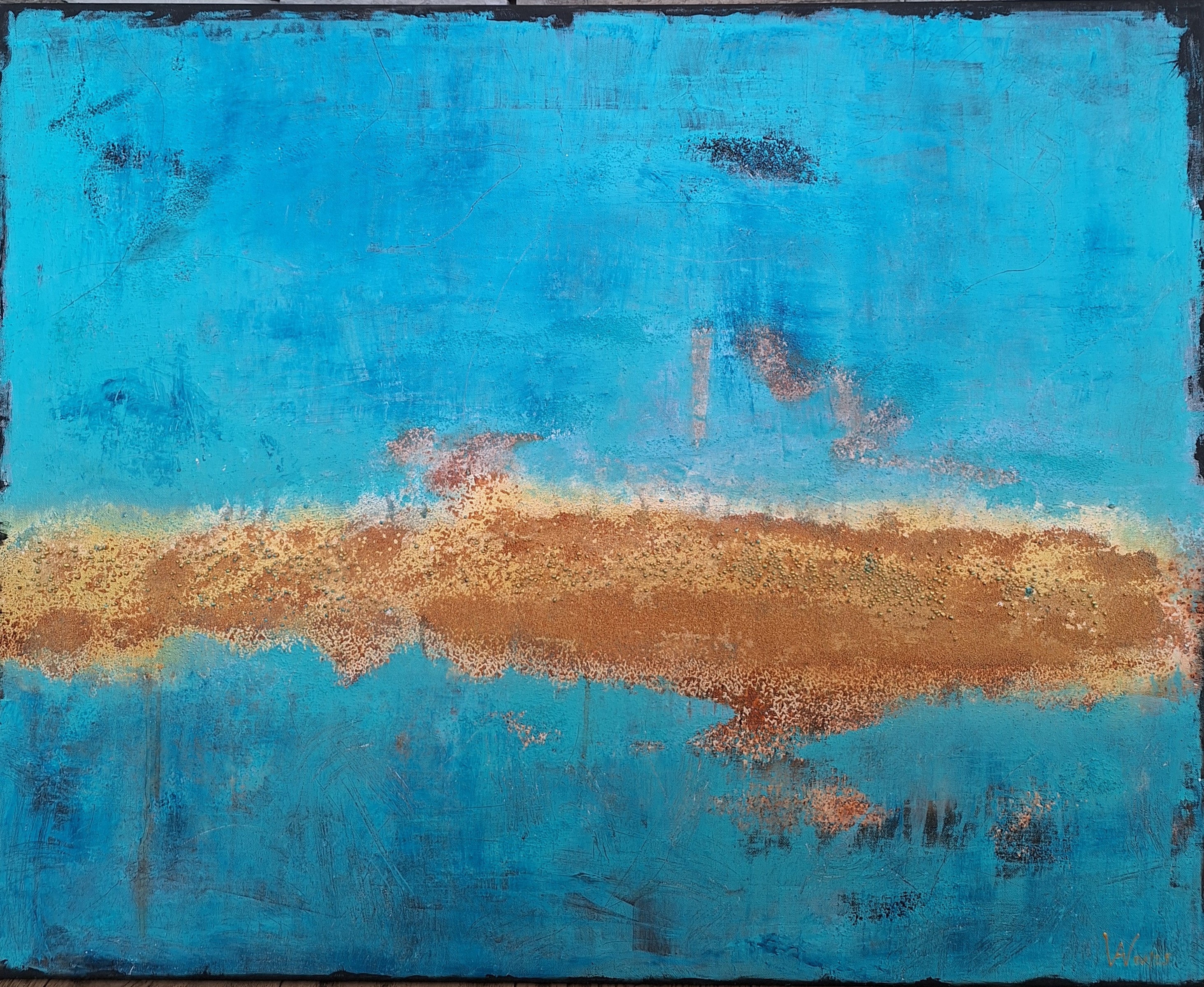 Eisblauer Morgen Eisblauer Morgen von Walkembach, Anke