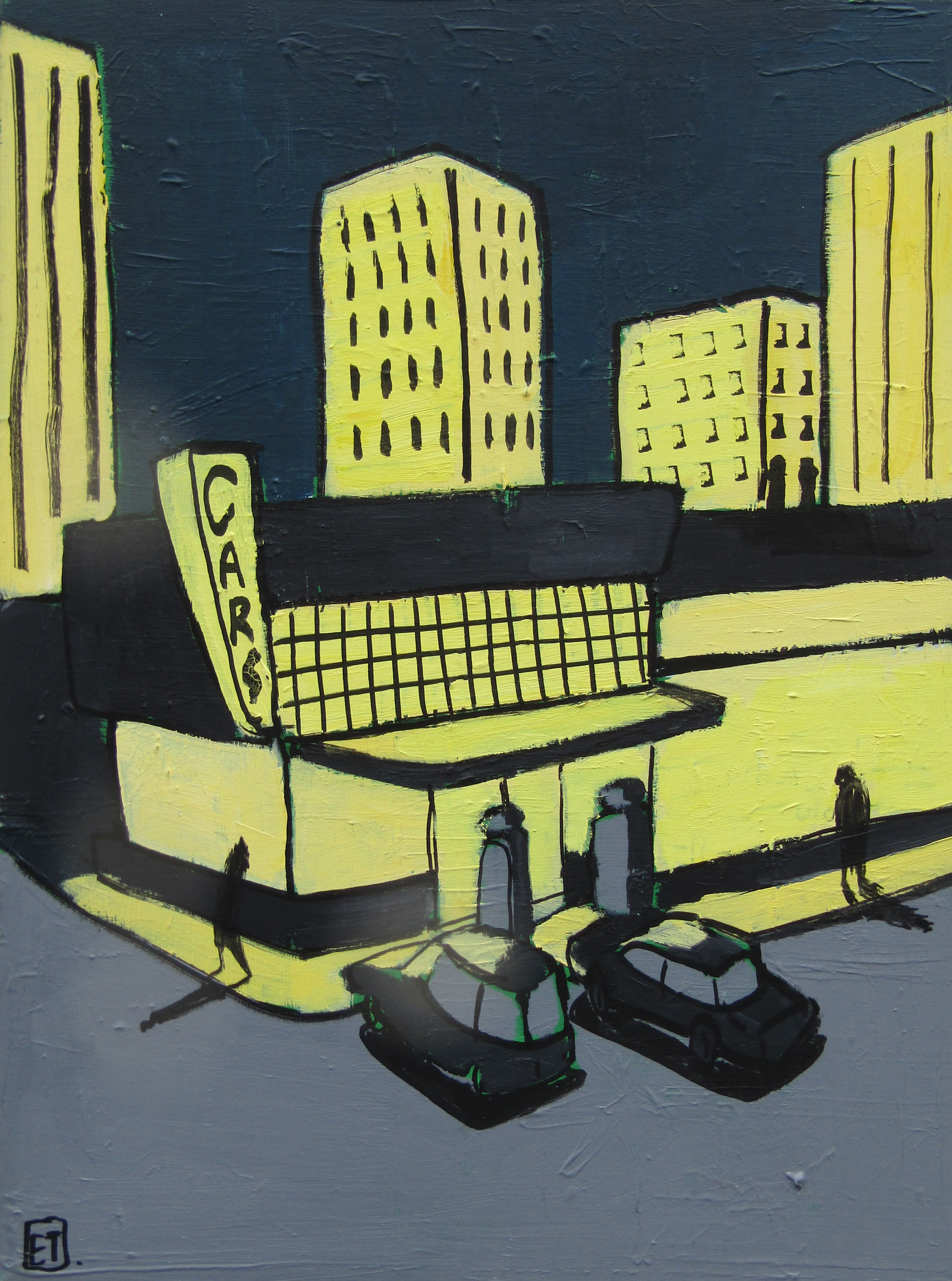 City by night 4 von Tornado, Eddy