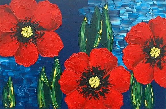 roter Mohn III von Josch