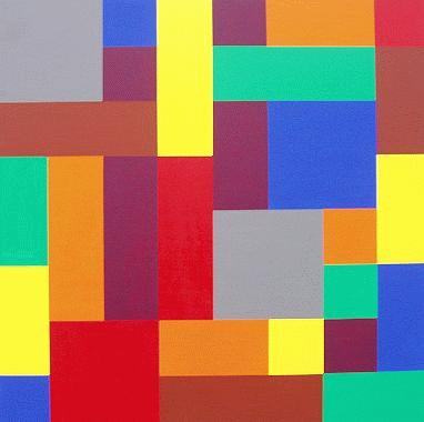 Bunt 8 x 8 von Timmer, Franz Josef