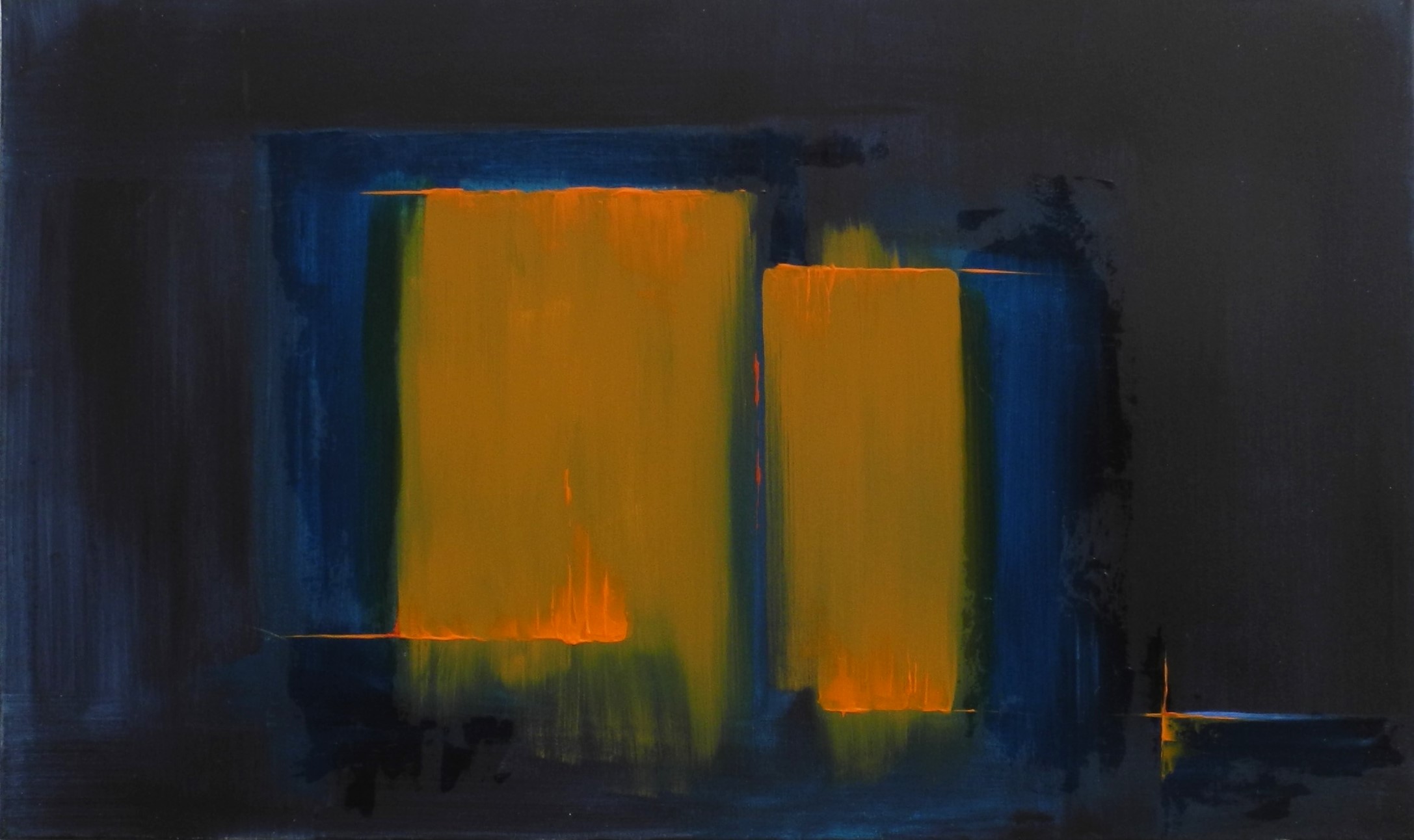 Abstrakte Komposition-16 von Fromont, Katharina