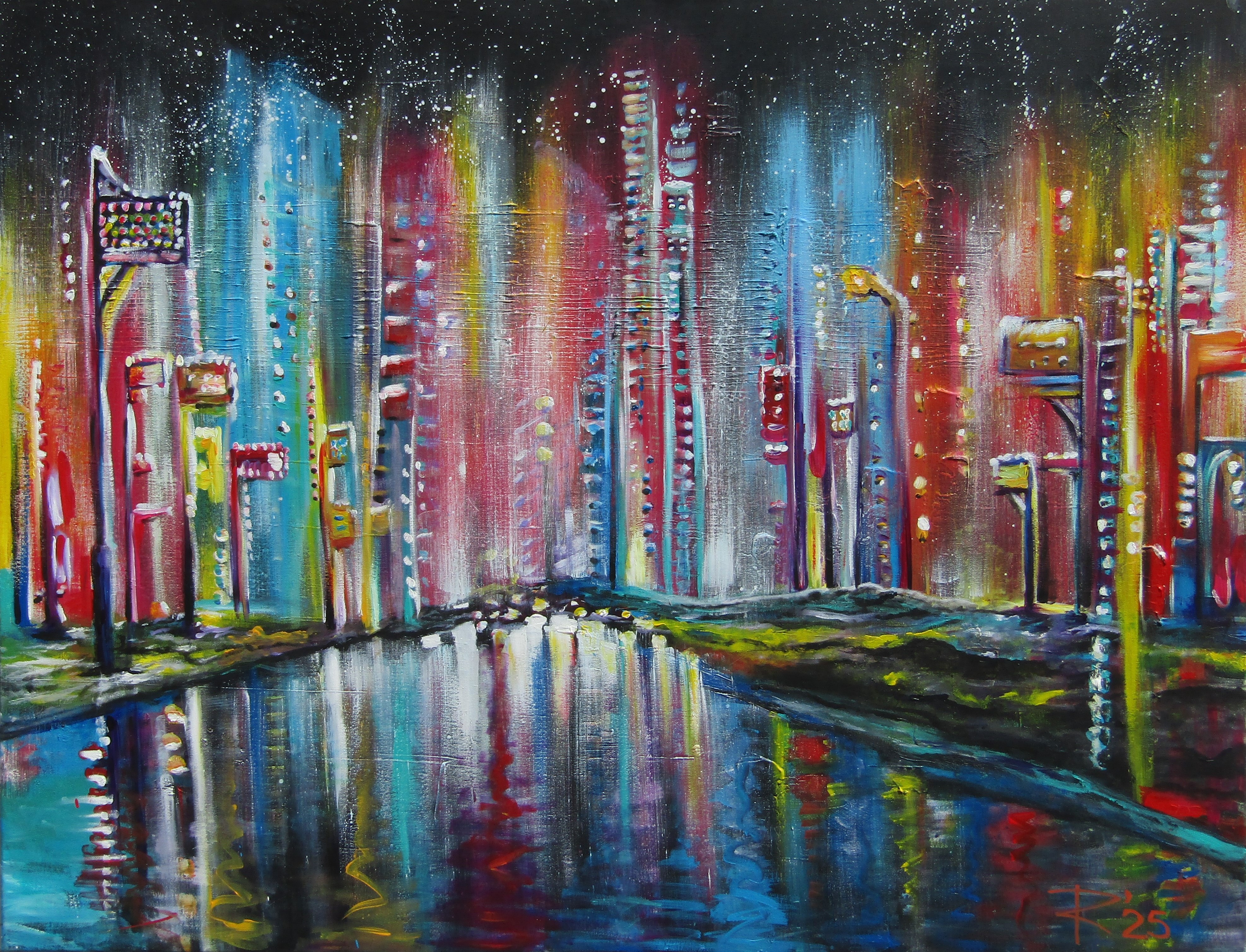 Big Citylights  von Lindlahr, Rebecca